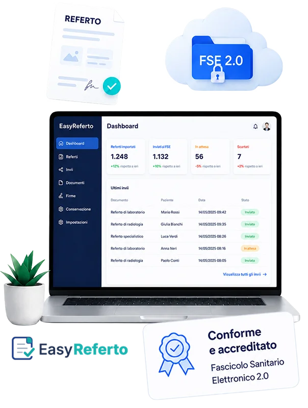 Invio referti al FSE 2.0 Invio referti al FSE 2.0
